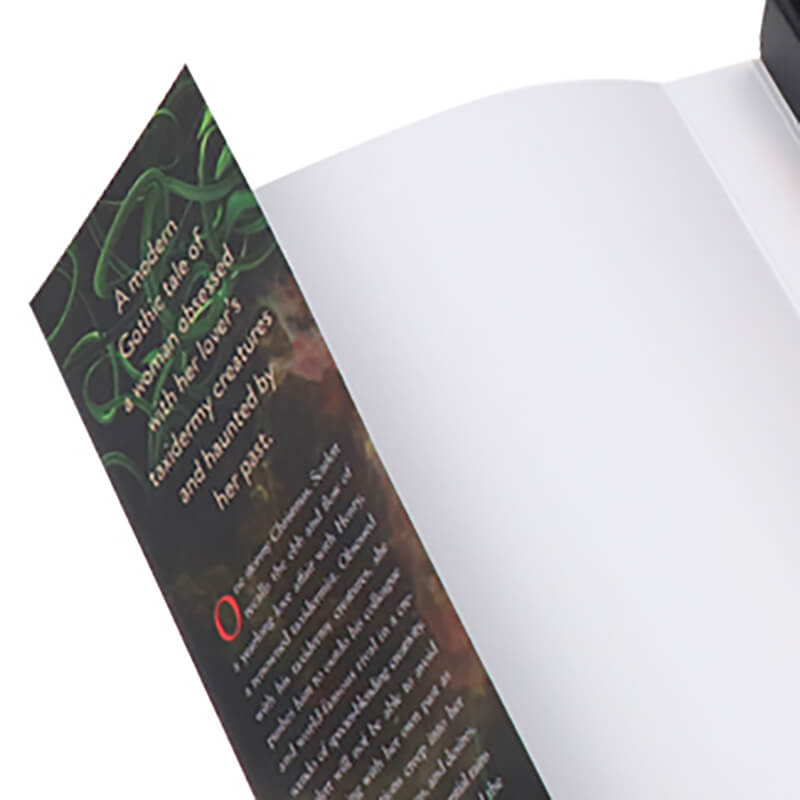 Case Bound Hardcover Fiction Book Printing with Sprayed Edges 8