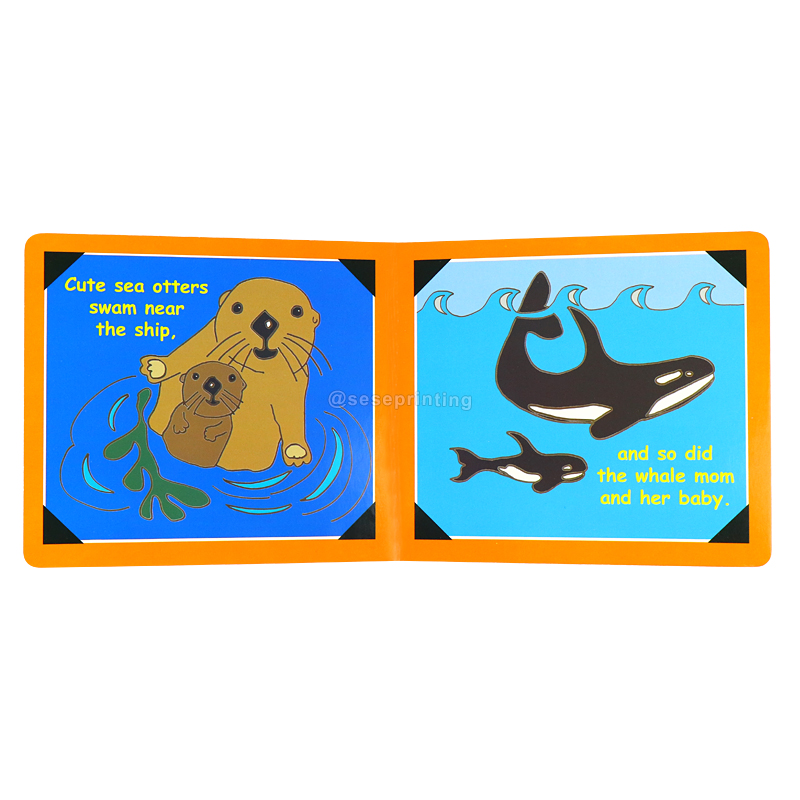 Publishing Early Learning Story Book Kids Children Board Book 8