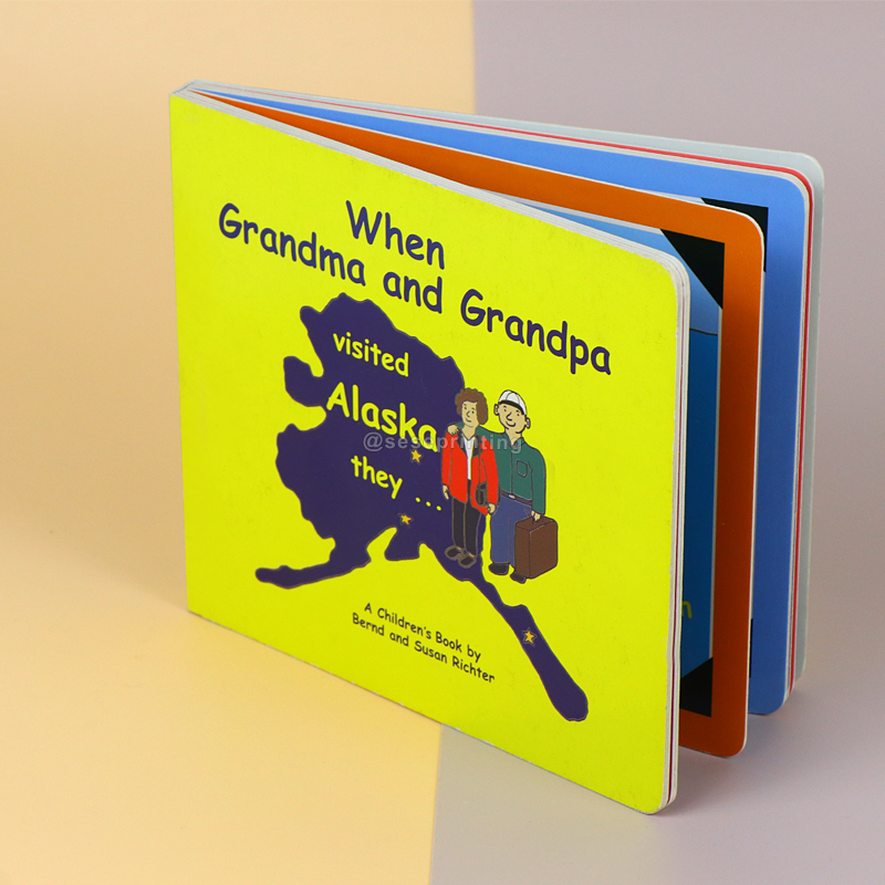 Publishing Early Learning Story Book Kids Children Board Book 6