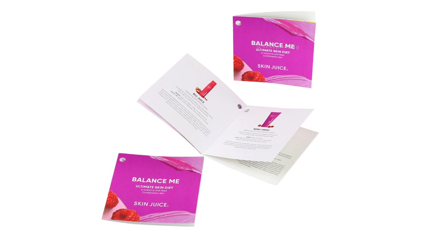 Custom Softcover Brochures Printing Saddle Stitching Booklet Photo Book 1