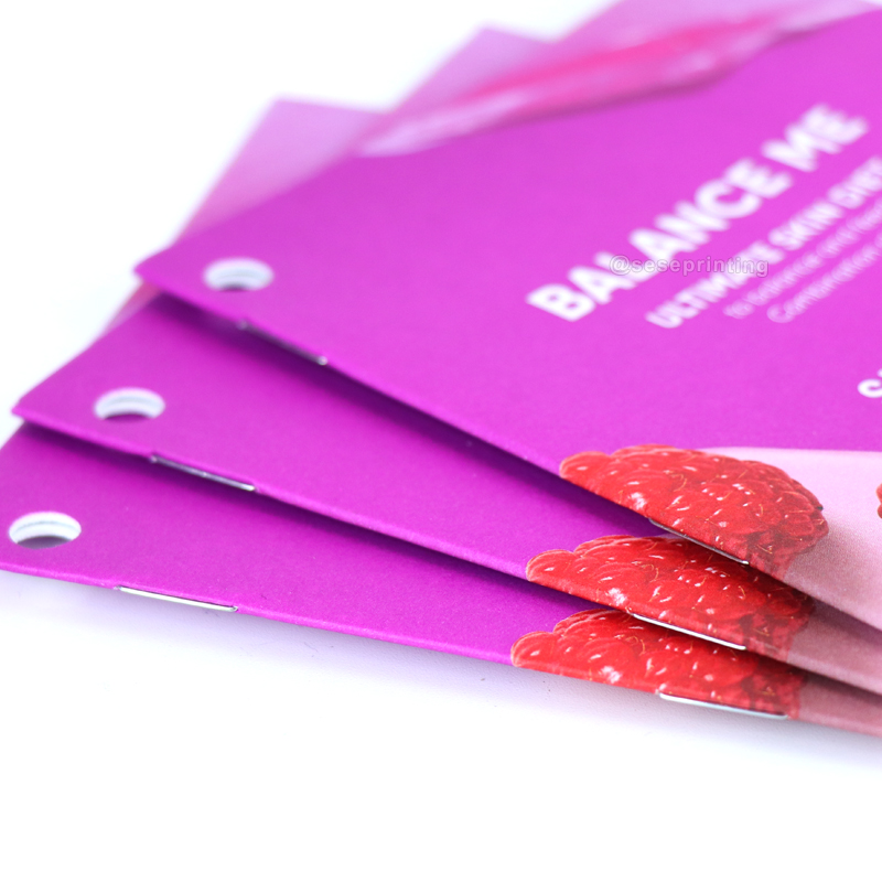 Custom Softcover Brochures Printing Saddle Stitching Booklet Photo Book 8