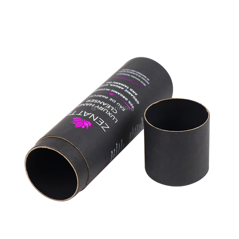 Round Paper Tube Package Box for Perfume Custom Cylinder Box 8
