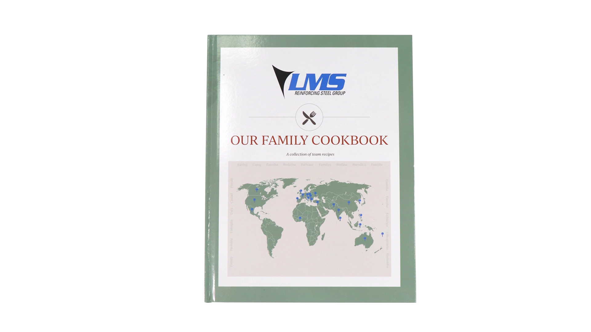 Recipe Book Hardcover Cooking Book Custom Family Cookbook Printing 1