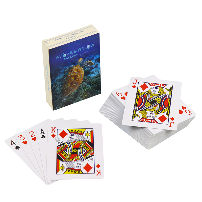 Printed Card Game Custom Professional Poker Novelty Playing Cards 8