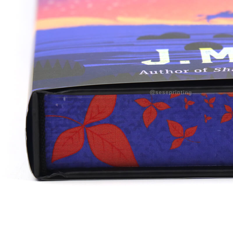 Gold Foil Hardback Novel Book Printing Full Color Image Edges 11