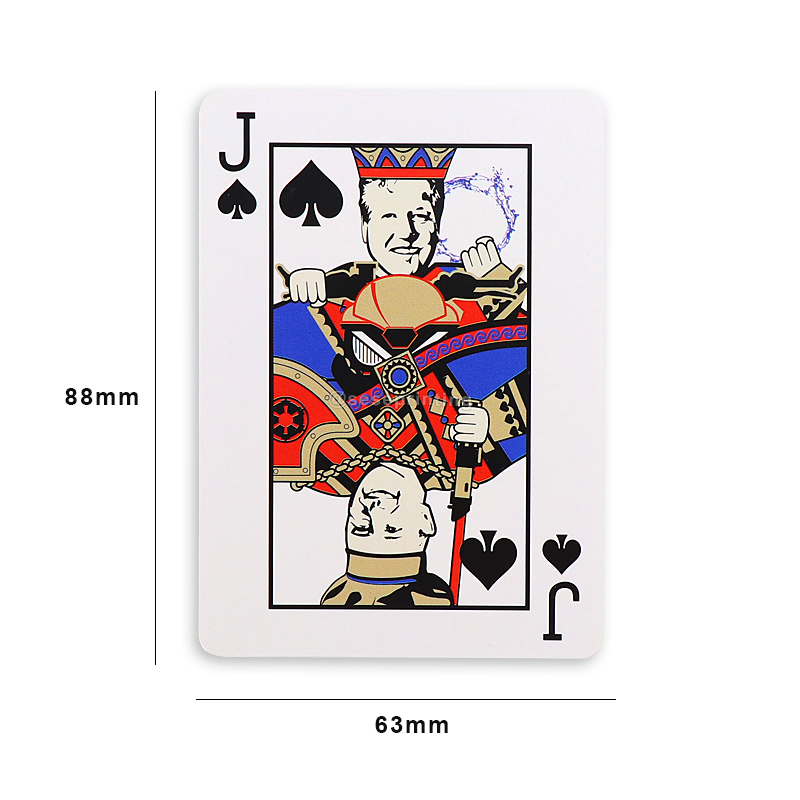 Playing Cards Custom Logo Poker Set Printed Art Paper Card Game for Adult 7