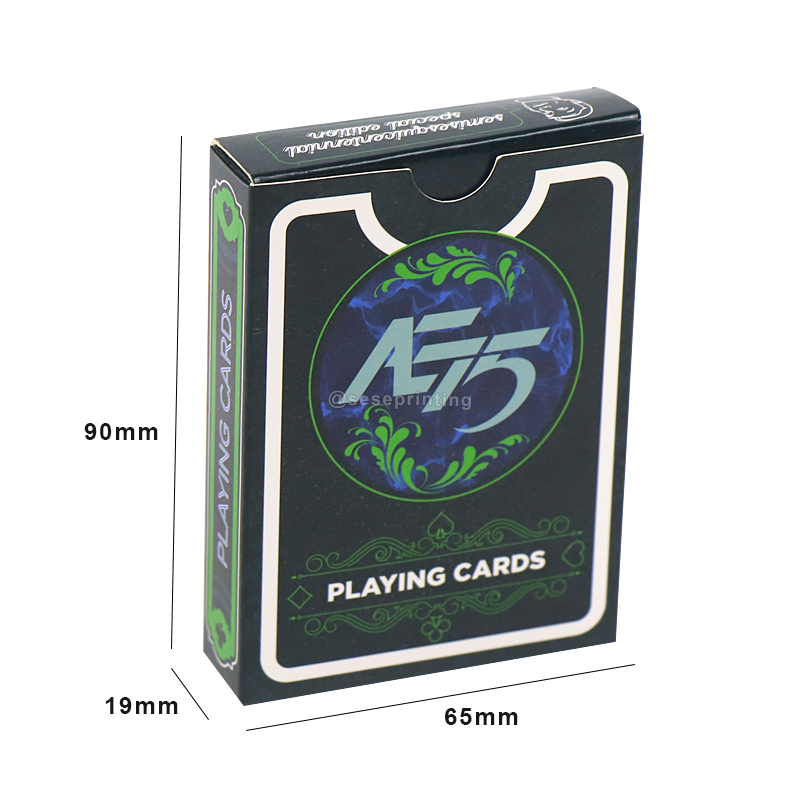 Playing Cards Custom Logo Poker Set Printed Art Paper Card Game for Adult 6