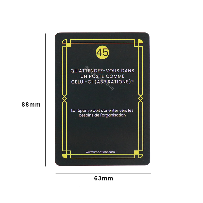 Adult Question Card Game 52 Family Conversation Card Manufacturers 7