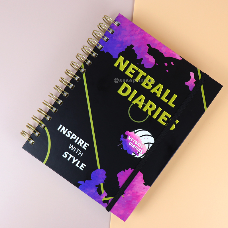 Custom Spiral Daily Manifestation Goal Diary Journal Planner Notebook 6