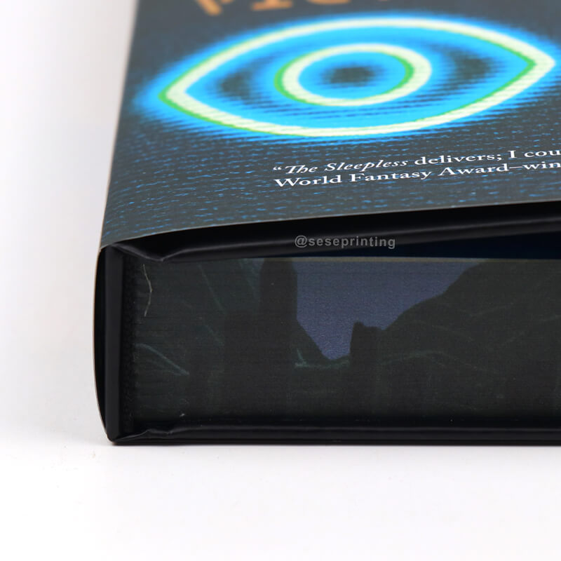 Custom Hardback Novel Book Printing Colored Edges/Dust Jacket 11