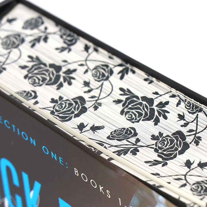 848 Pages Special Edition Hardback Book Printing Sprayed Edges 9