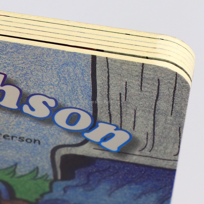 Children Kids Illustration Story Book Baby Cardboard Book Printing 8