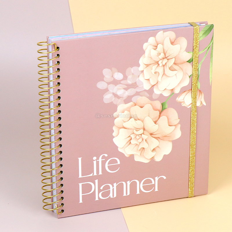 Custom Printing Life Planner Daily Goal Journal Weekly Wish Planner 6