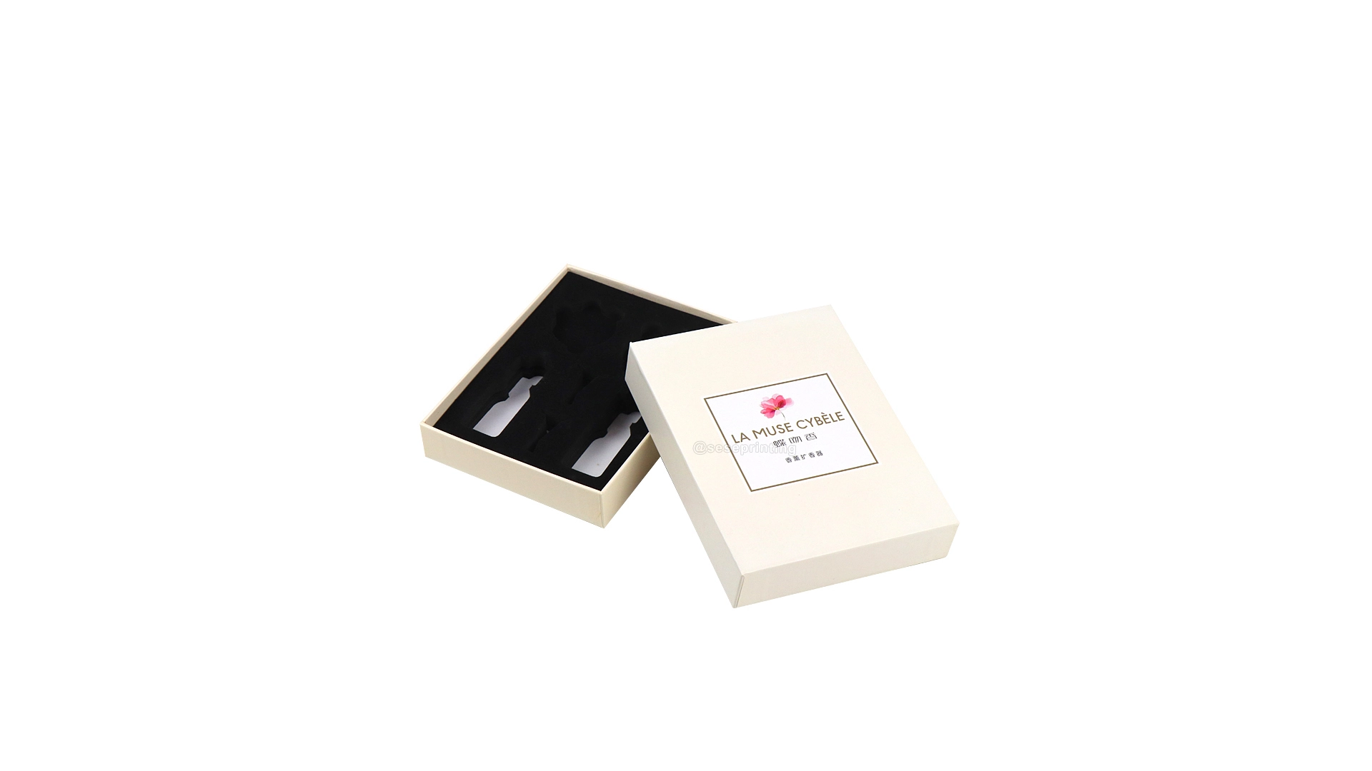 Gift Box Printed Customized Lid and Base Box with Eva Foam Insert 1