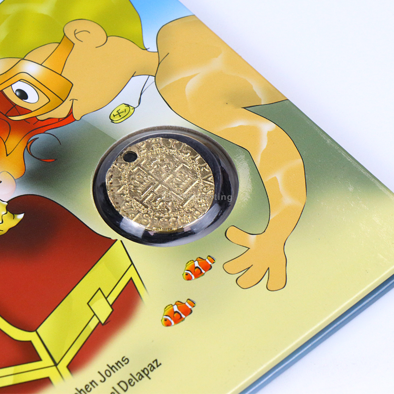 Children Cruise Adventure Story Books Custom Hardcover Kids Book Printing 8