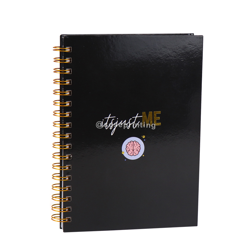 Custom Spiral Notebook Business Planner Hardcover Printed Diary Journal 6