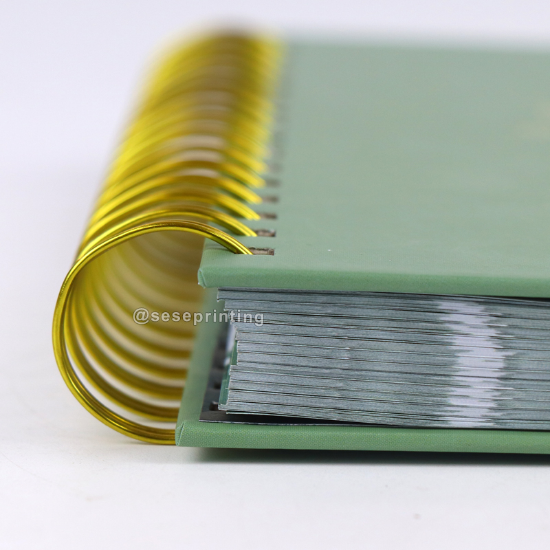 Custom Private Label Planner Spiral Notebook Daily Journal for Workouts 9