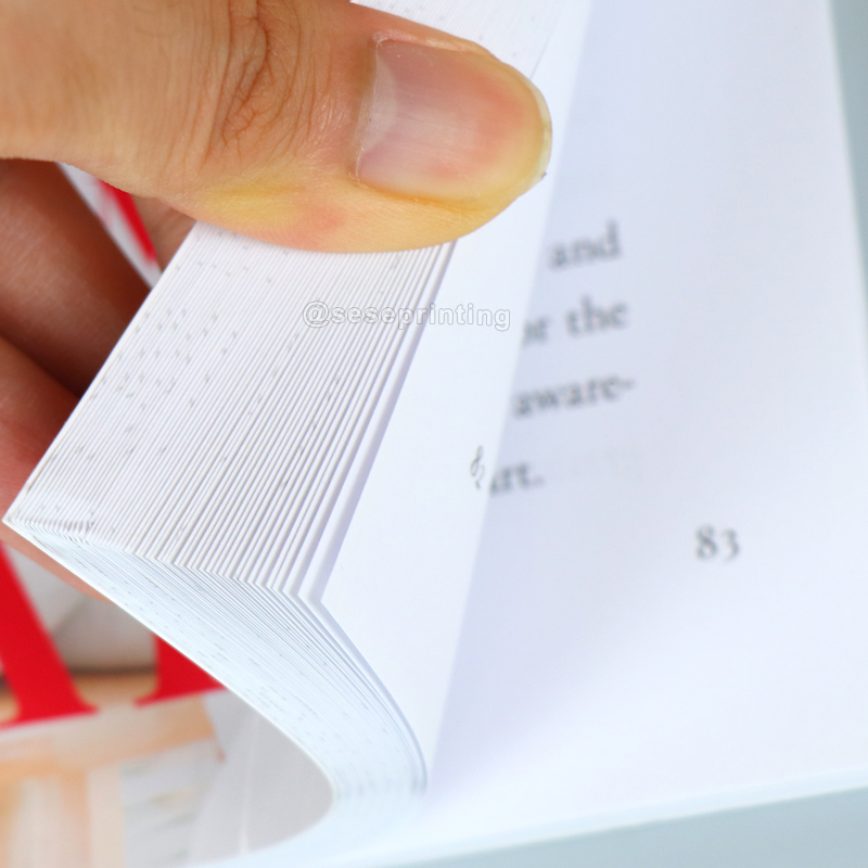 Custom Publishing Book Printing Black and White Paperback Novel Book 8