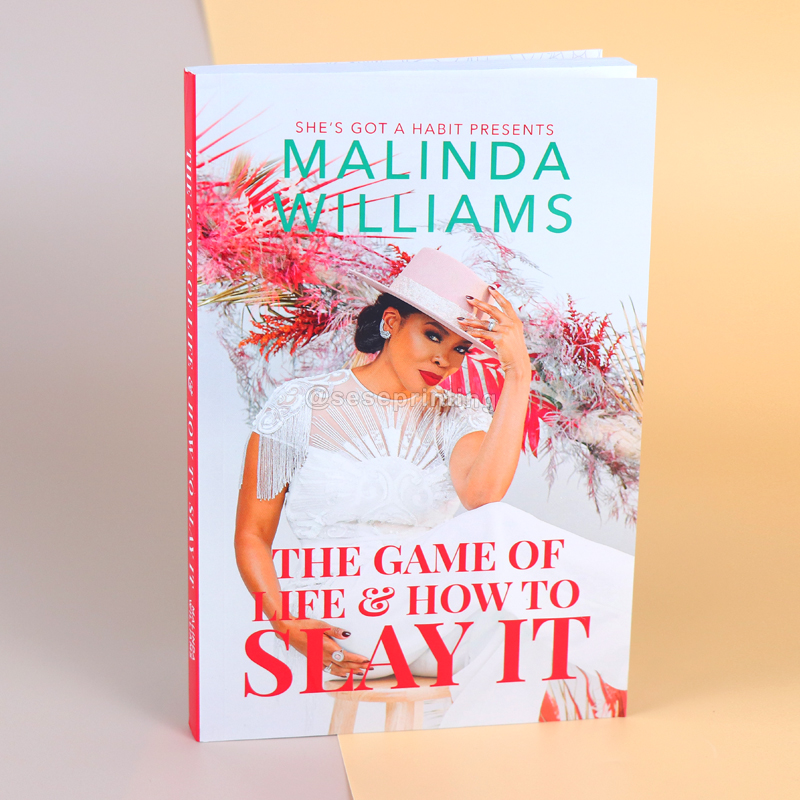 Custom Publishing Book Printing Black and White Paperback Novel Book 6