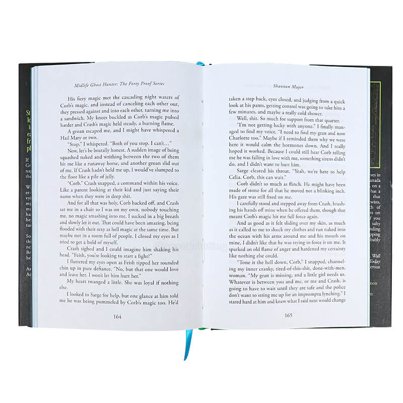 Custom Book Printing Services Hardcover Book Printing Sprayed Edge 7