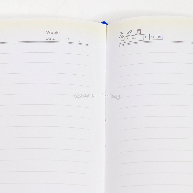 Custom Print Diary Hardcover A5 Sublimation Lined Notebook Journals 8