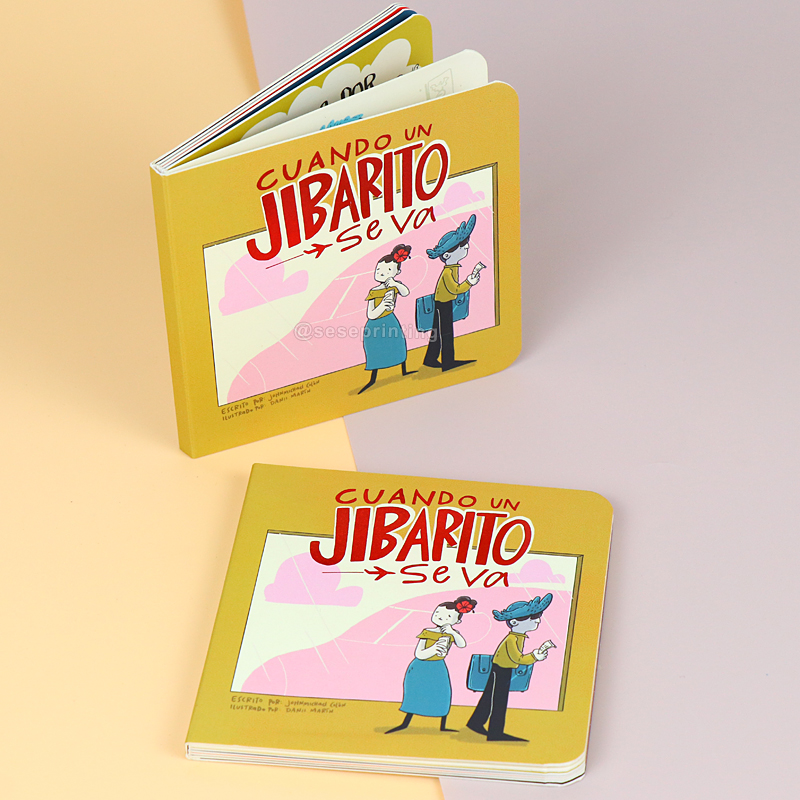 Custom Education Children Story Book Print Hardcover Kids Board Books 6