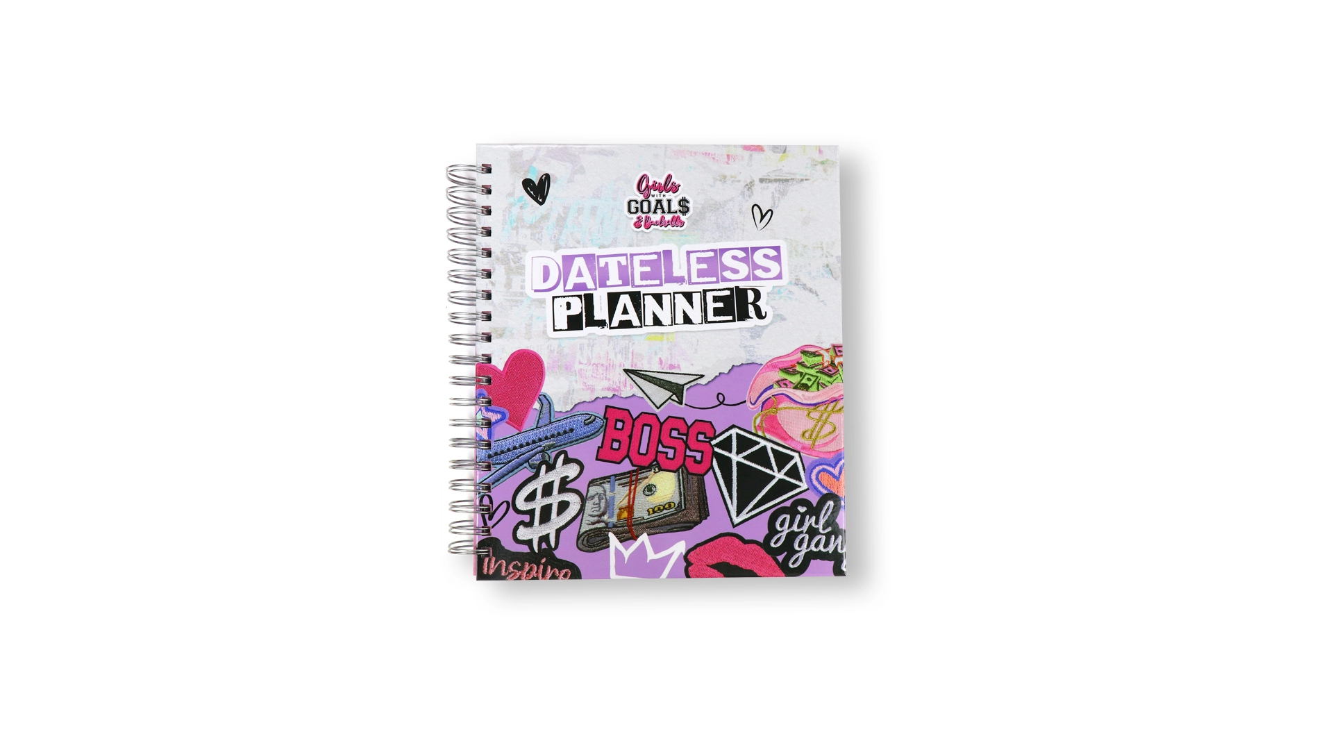 Custom Hardcover Weekly Planner Business Notebook Dateless Planner 1