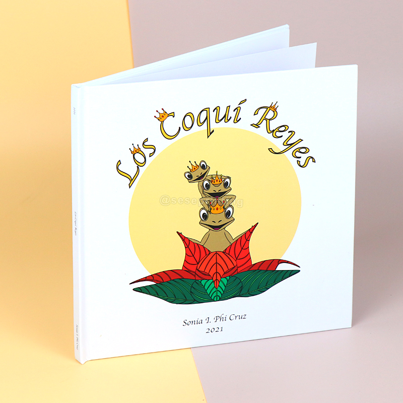 Custom Offset Print Hardcover Book Kids Children Book Printing Service 6