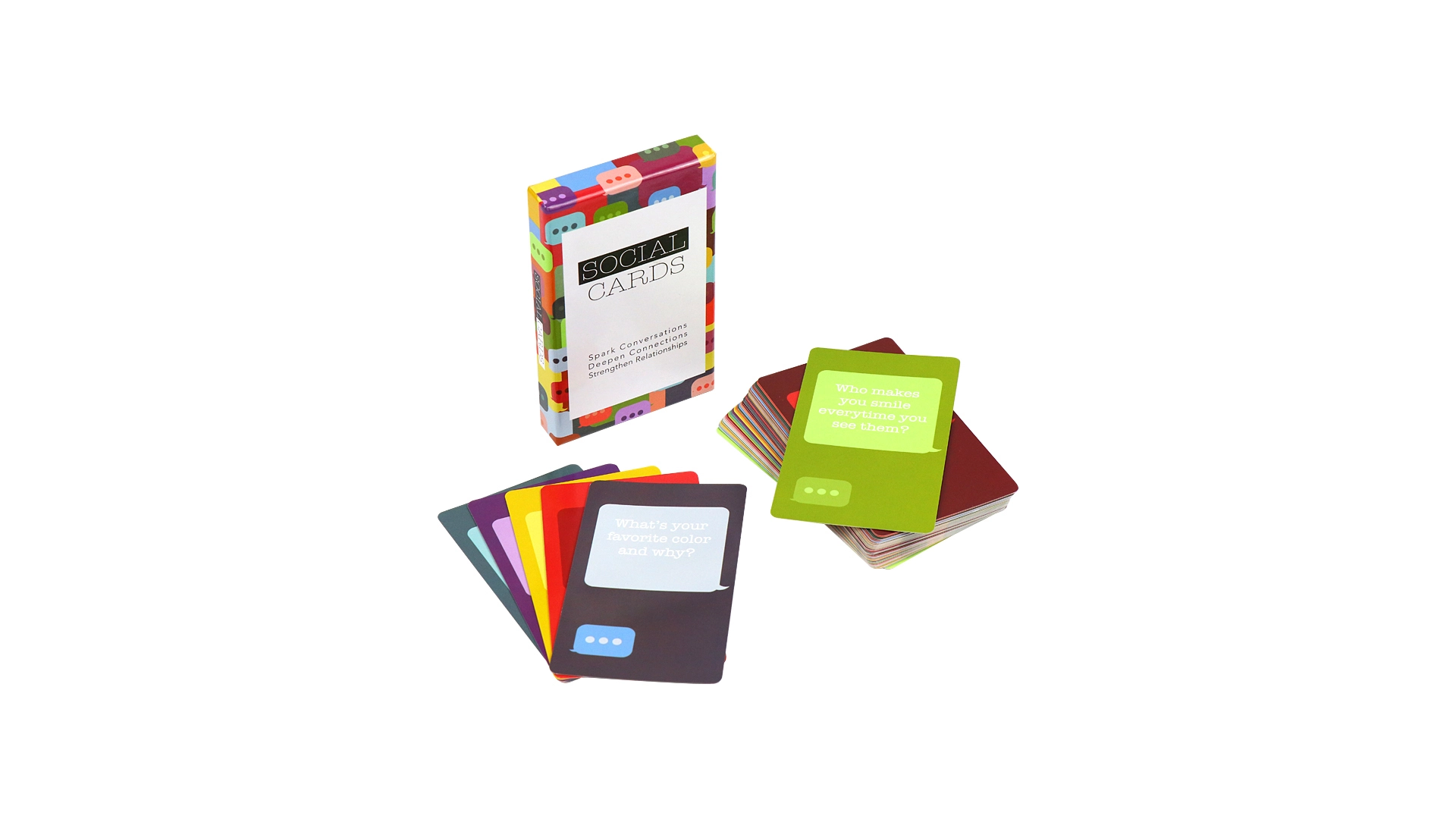 Custom Printing Design Spark Conversation Cards Social Card Game 1