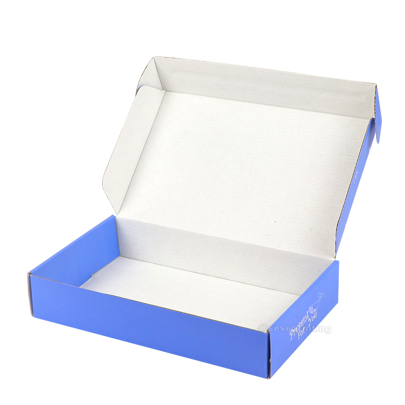 China Double Sided Printing Gift Packaging Box Shipping Boxes Custom 8