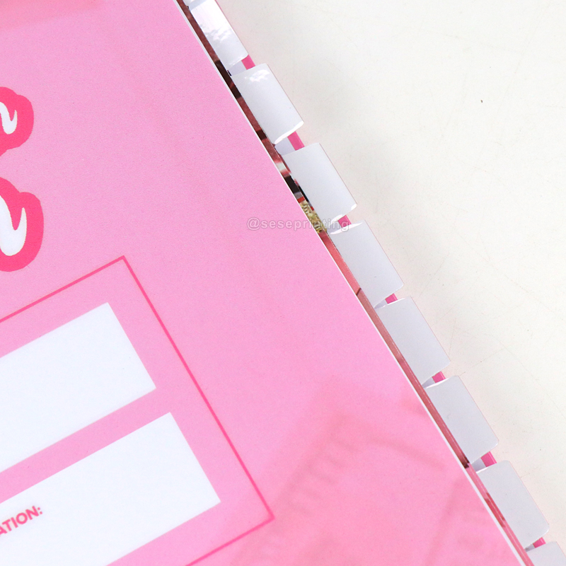 Custom Financial Planner Spiral Monthly Bill Tracker Goal Planner for Girl 8