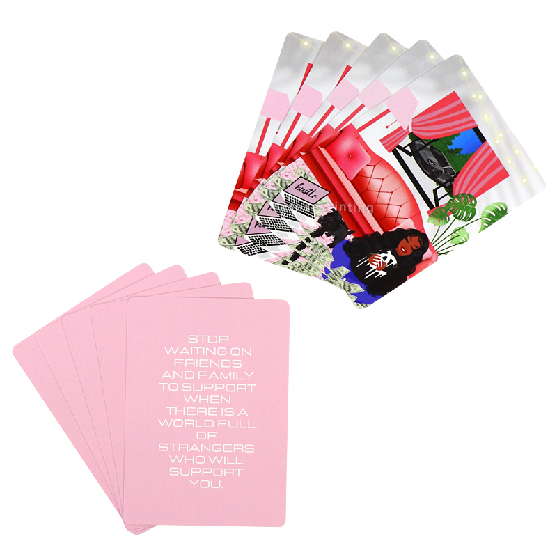 Custom Printing Positive Affirmation Cards Custom Motivational Card Game 9