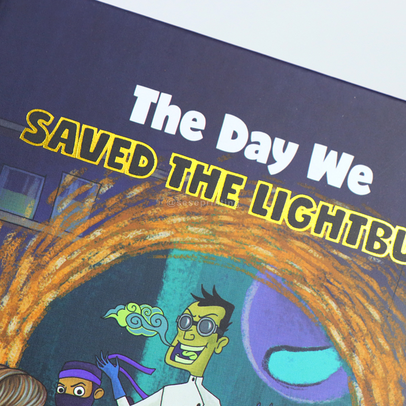 OEM Custom Hardcover Book Full Color Educational Children Story Book 8