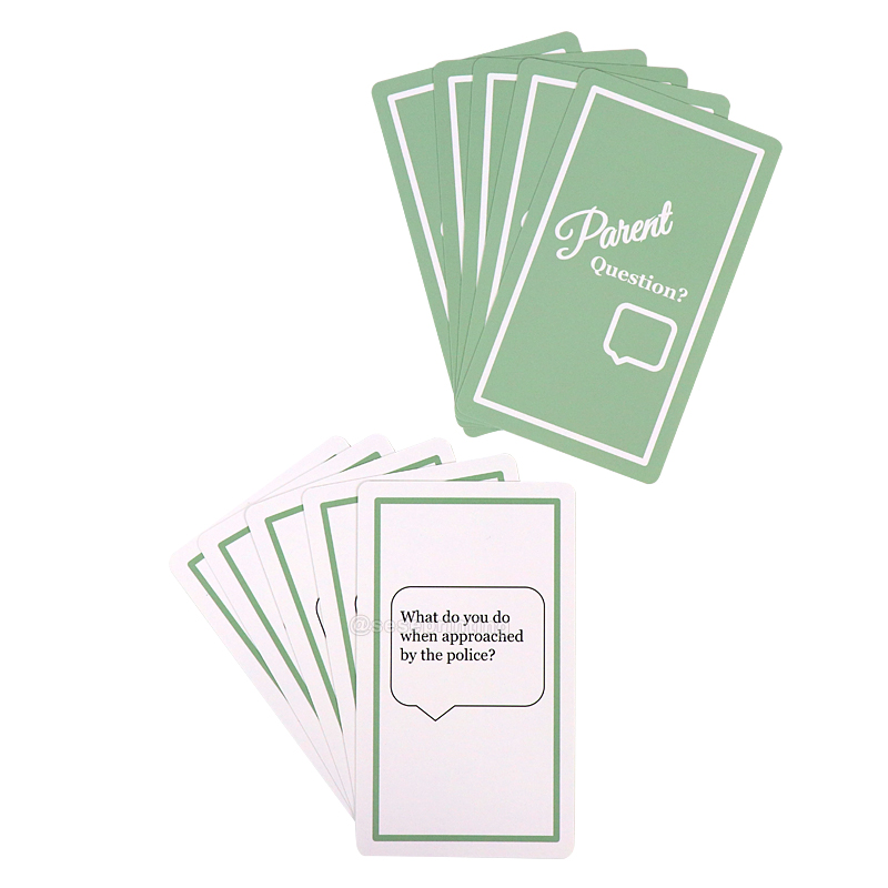 Custom Printing Playing Cards Family Conversation Cards Couples Game Card 9