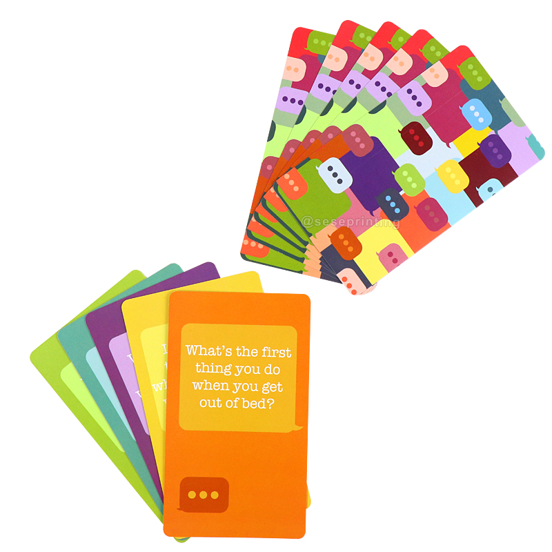 Adult Question Card Game Custom Conversation and Reflection Card 9