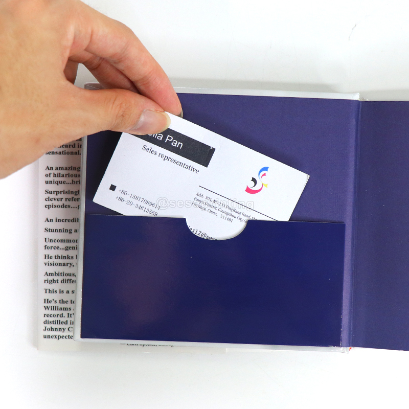 Hardcover Book Printing Custom Hardback Book with Dust Jacket 8