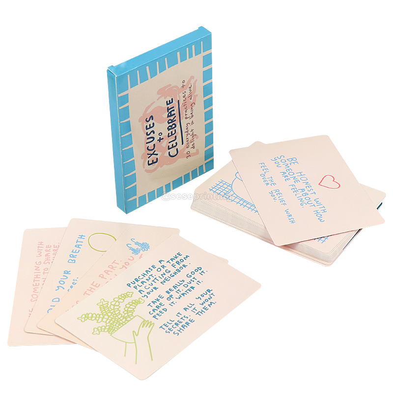 Playing Card Custom Front and Back Printing Practices Card Game 6