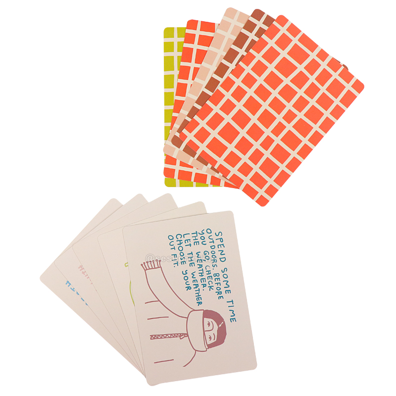 Playing Card Custom Front and Back Printing Practices Card Game 9