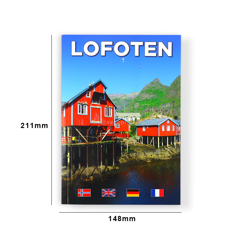 China Publishing Landscape Book Custom Printing Paperback Book 7