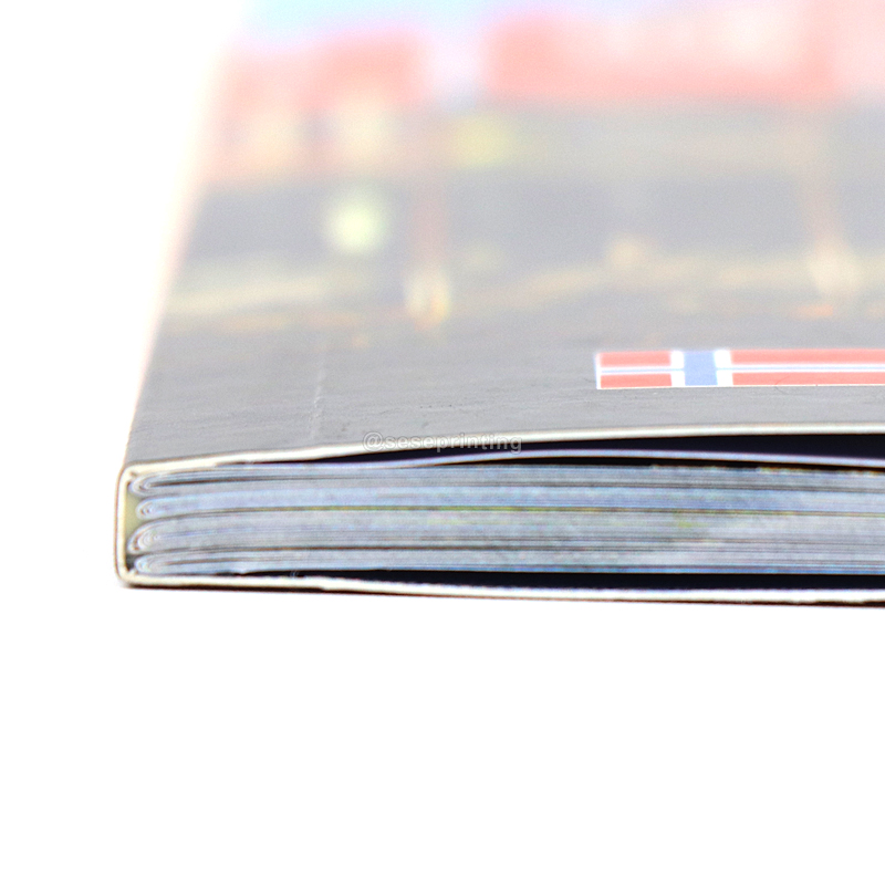 China Publishing Landscape Book Custom Printing Paperback Book 9