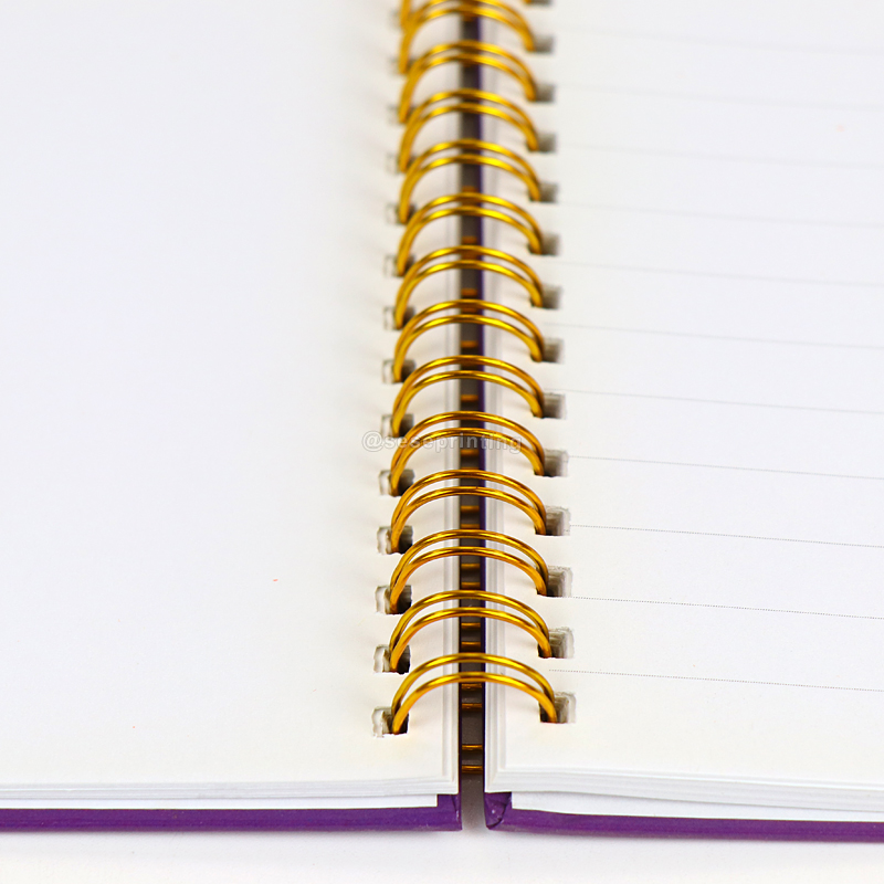 Personal Digital Printing Logo Diary Notebooks Custom Size Journal 9