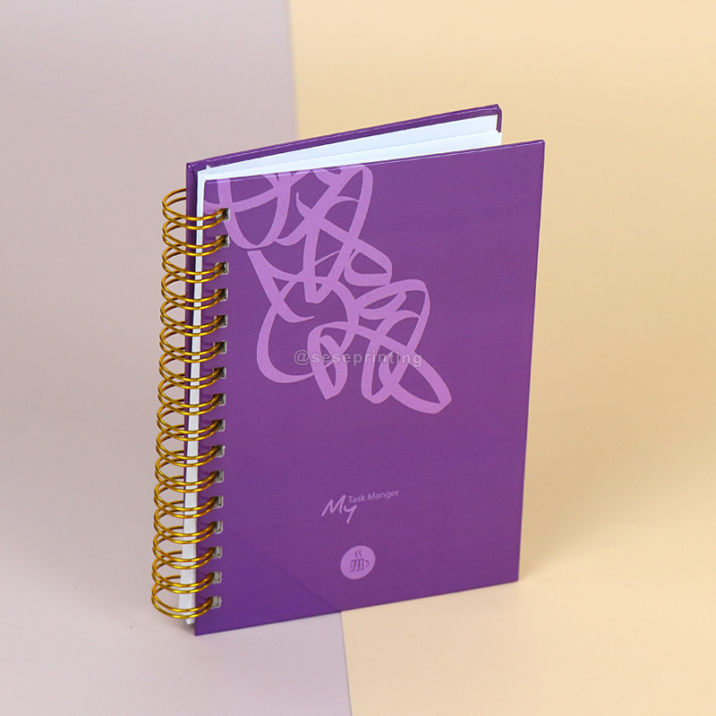 Personal Digital Printing Logo Diary Notebooks Custom Size Journal 6