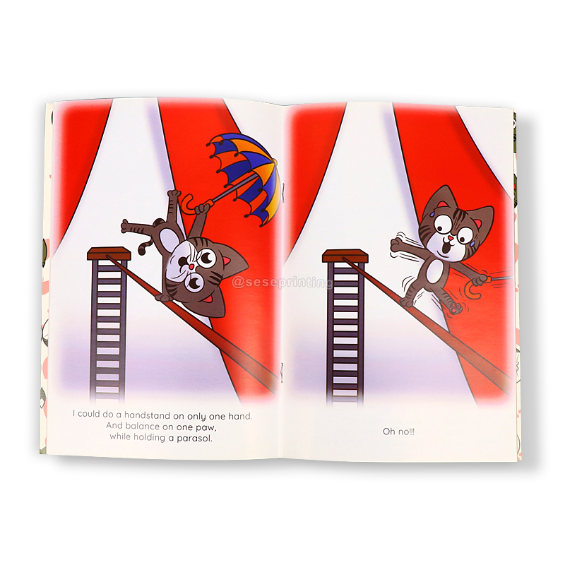 China Custom Printing Publisher Children Textbook Paperback Book 8