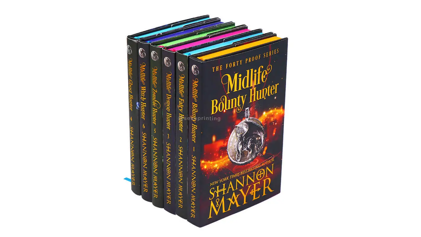 Custom Sprayed Edge Book Hardcover Novels Printed Publisher Book 1