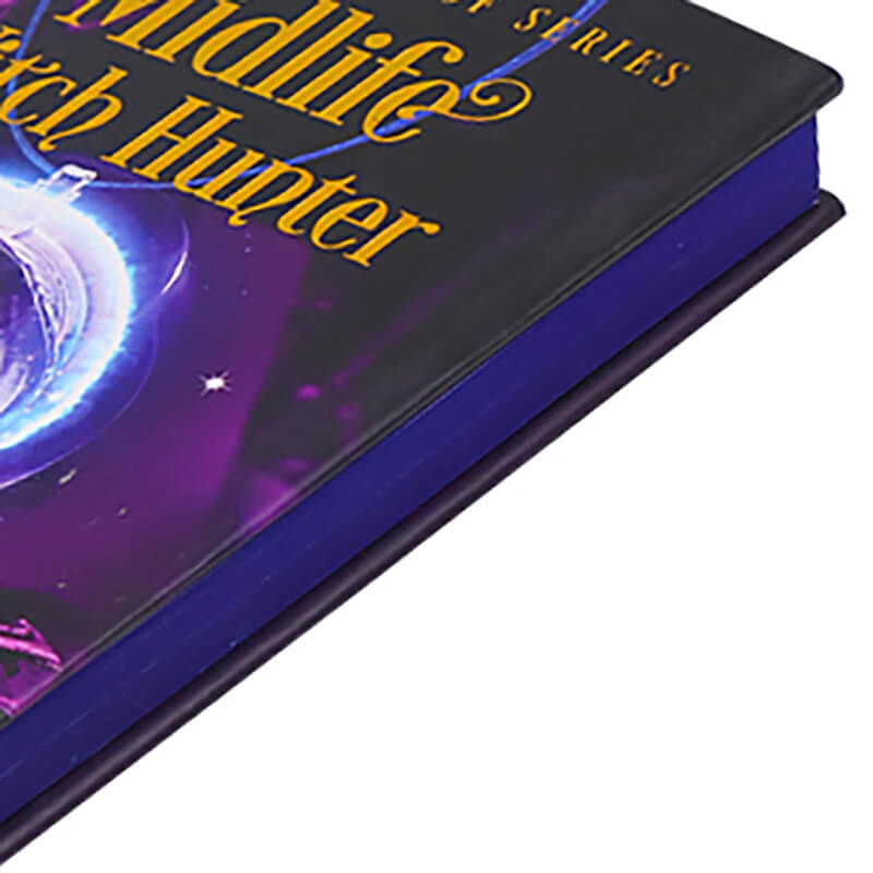 Custom Sprayed Edge Book Hardcover Novels Printed Publisher Book 10