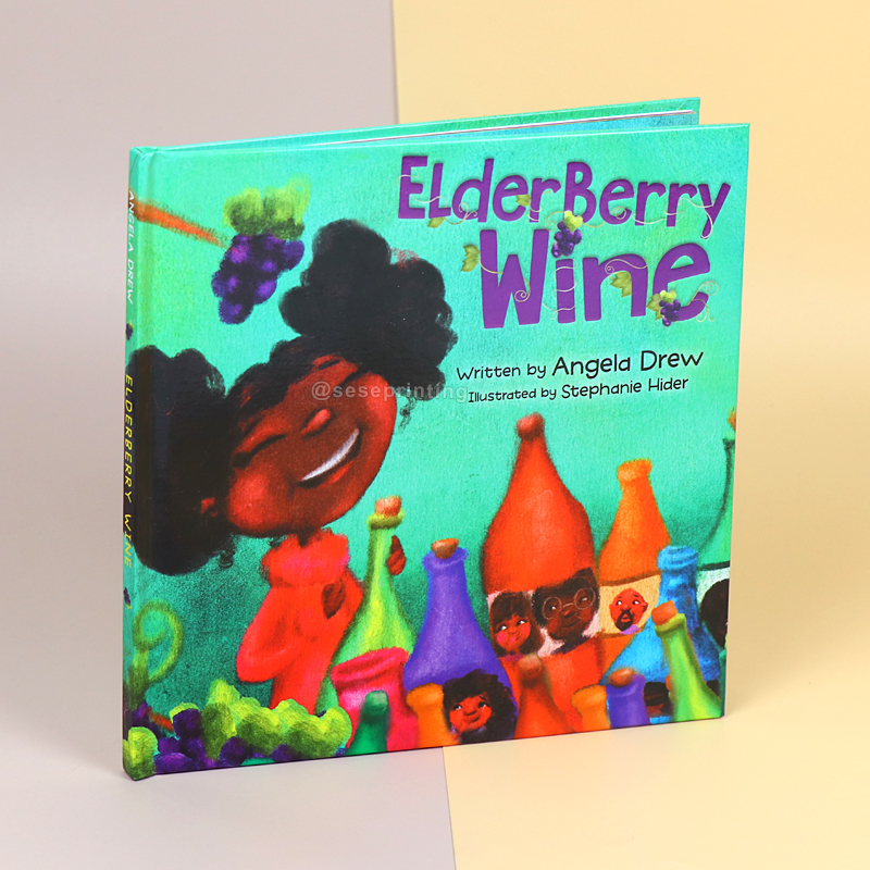 Custom Publishing Printing Children Book Kid Baby Story Books 6