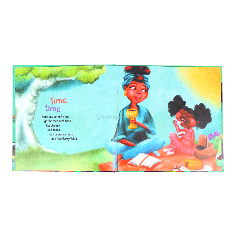 Custom Publishing Printing Children Book Kid Baby Story Books 8