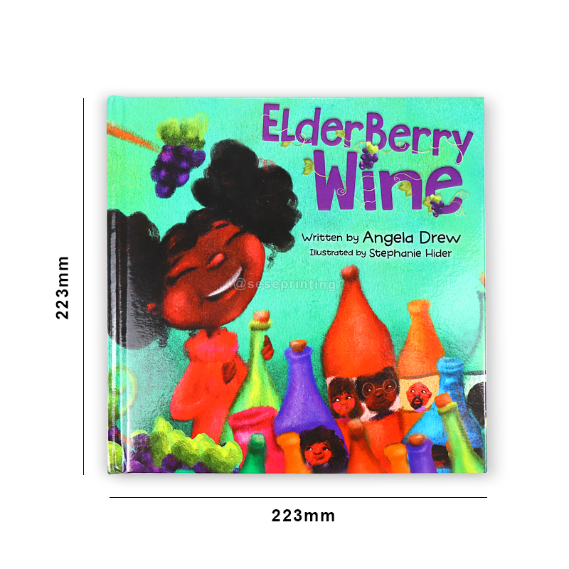 Custom Publishing Printing Children Book Kid Baby Story Books 7