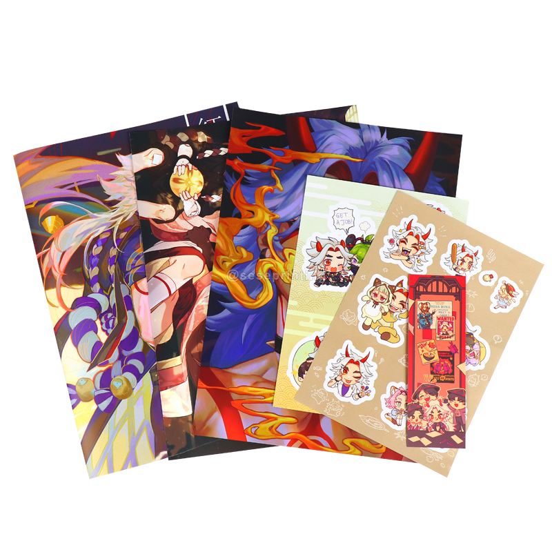 China Paperback Book Custom Comic Book Manga Book Printing Services 9