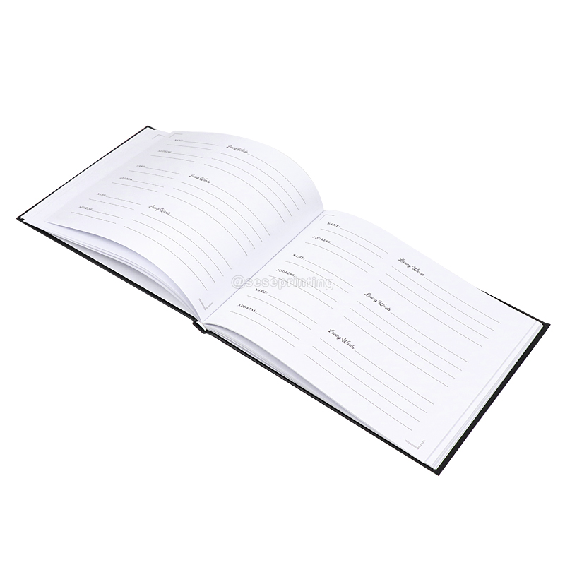 Custom Wedding Guest Book Printing Vow Engagement Planner Book 7